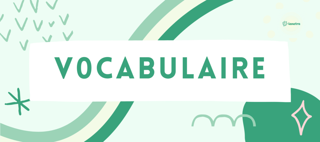 vocabulaire